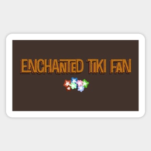 Enchanted Tiki Fan Sticker